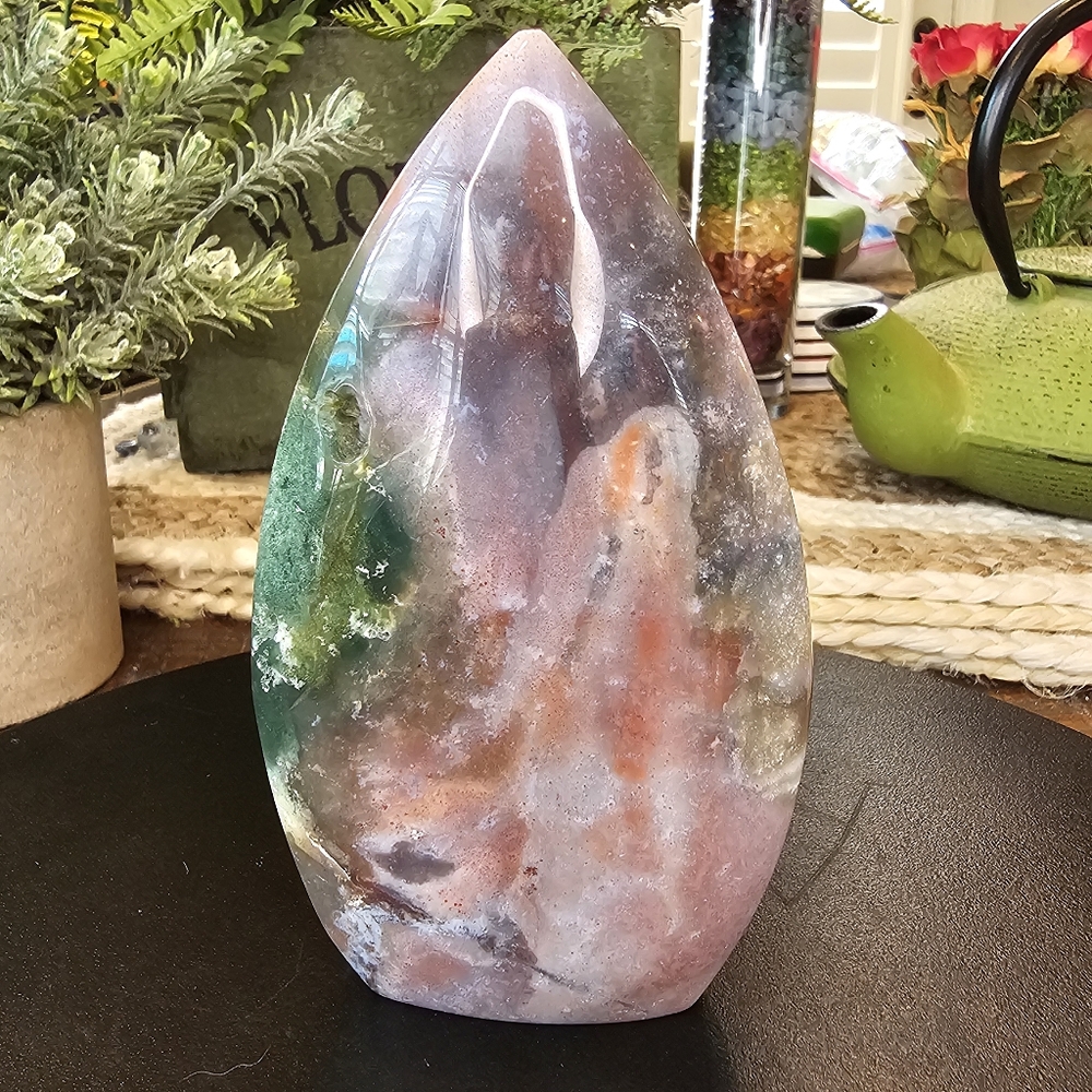 Ocean jasper freeform 4.5" X 2.5"